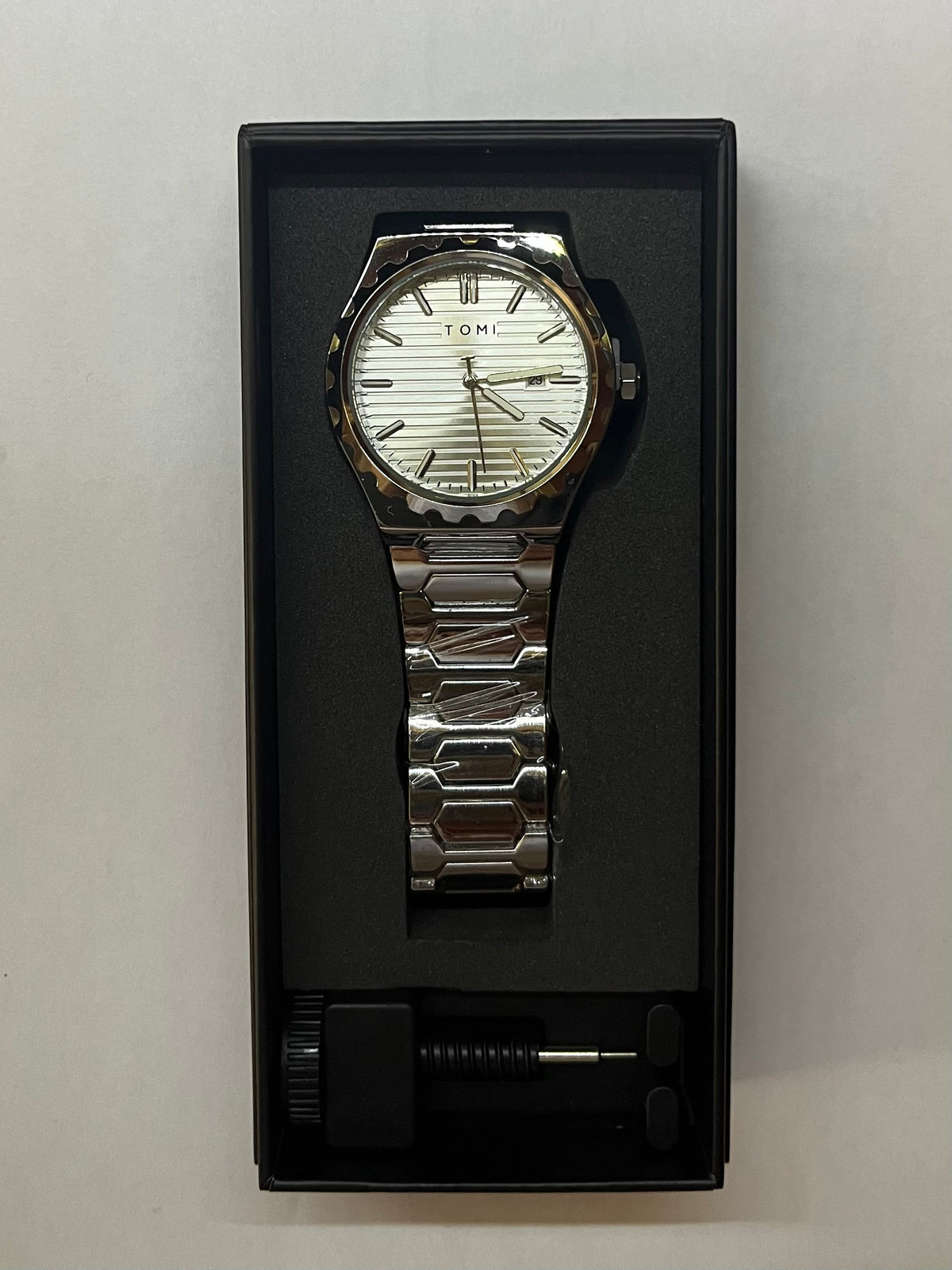 DB11 Silver-on-Silver Watch